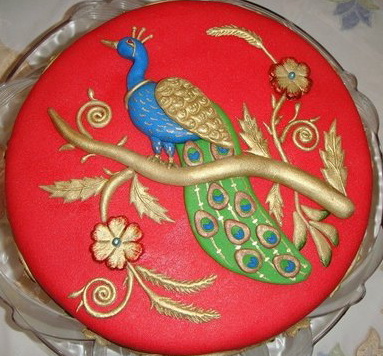 Праздничный торт ПАВЛИН